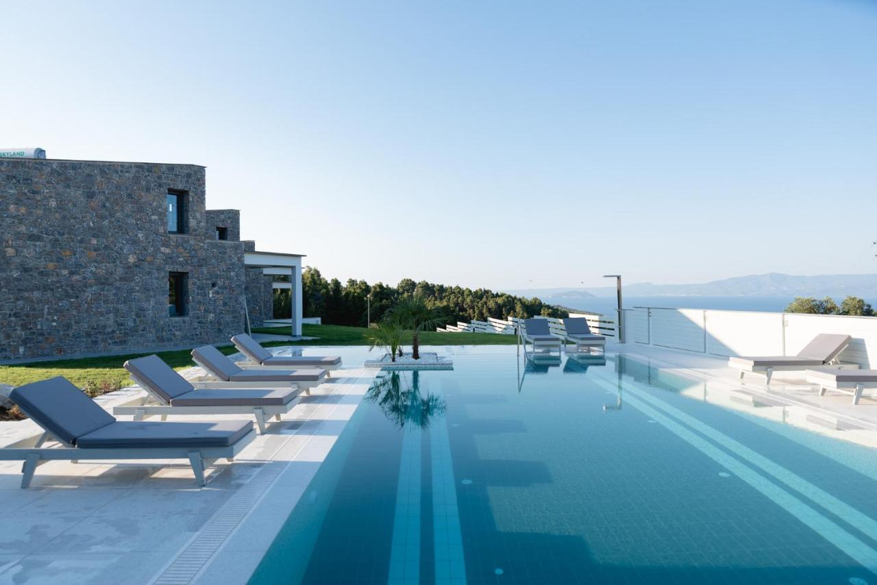 Terra Olivia Luxury Villas And Suites Paliouri Esterno foto