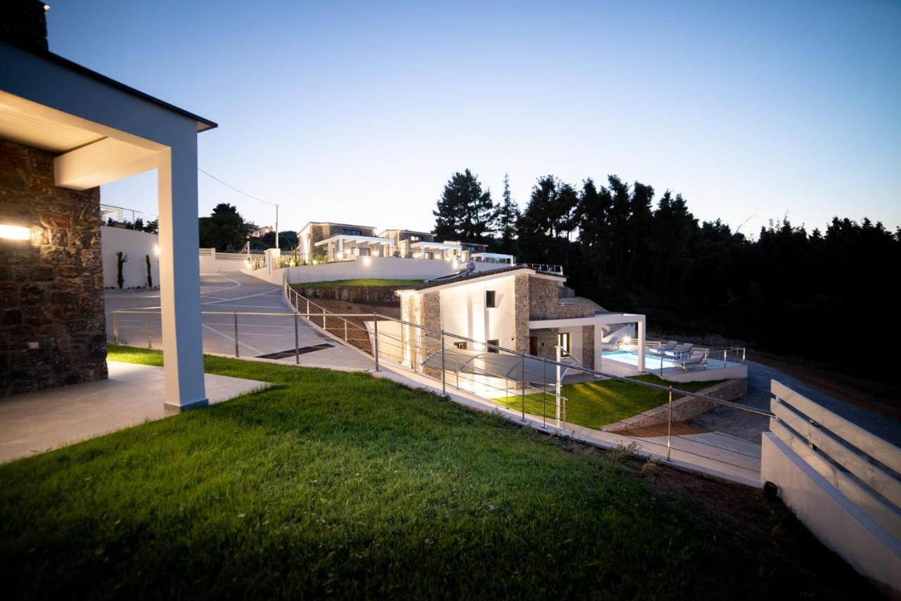Terra Olivia Luxury Villas And Suites Paliouri Esterno foto