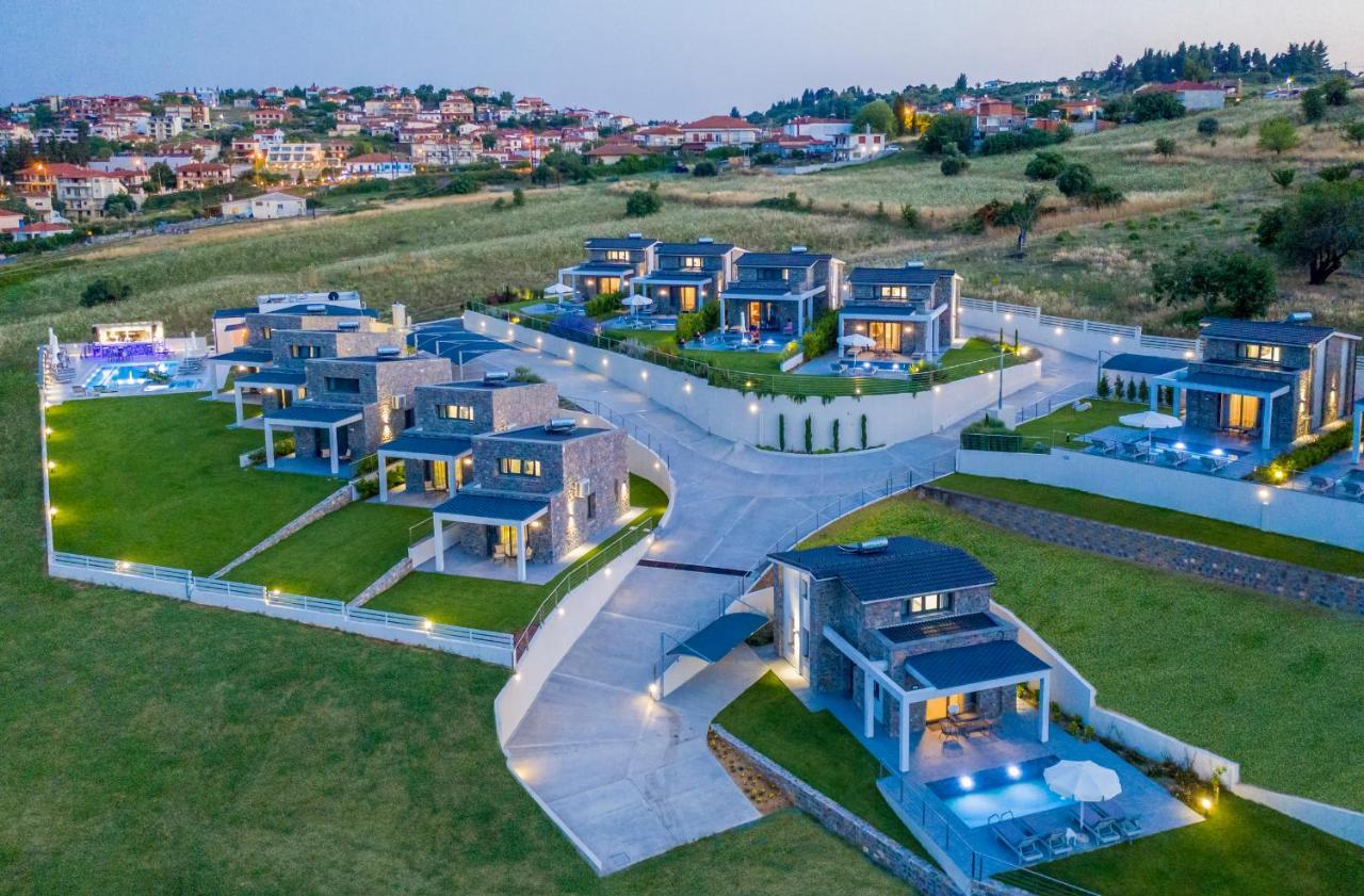 Terra Olivia Luxury Villas And Suites Paliouri Esterno foto