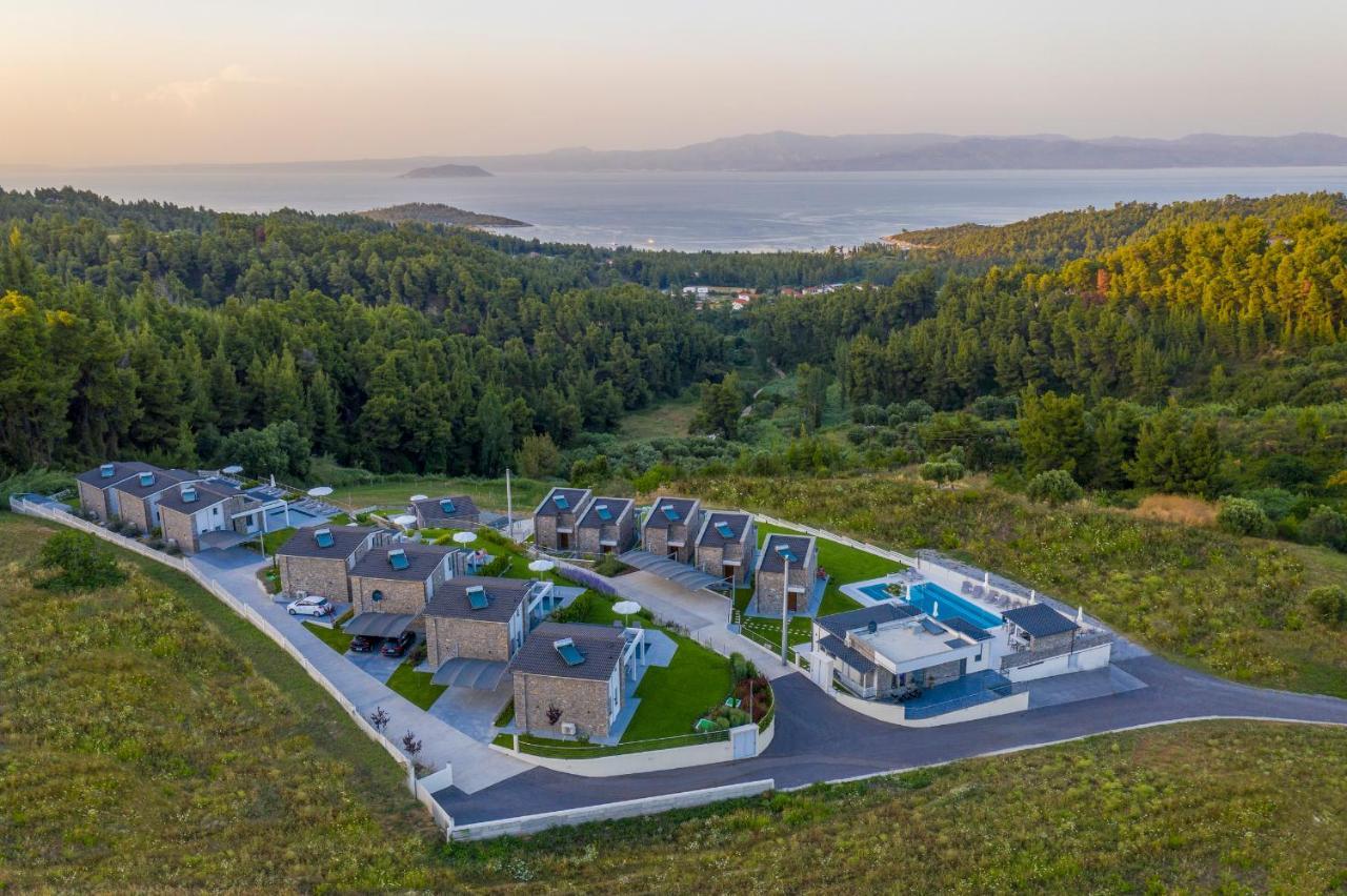 Terra Olivia Luxury Villas And Suites Paliouri Esterno foto