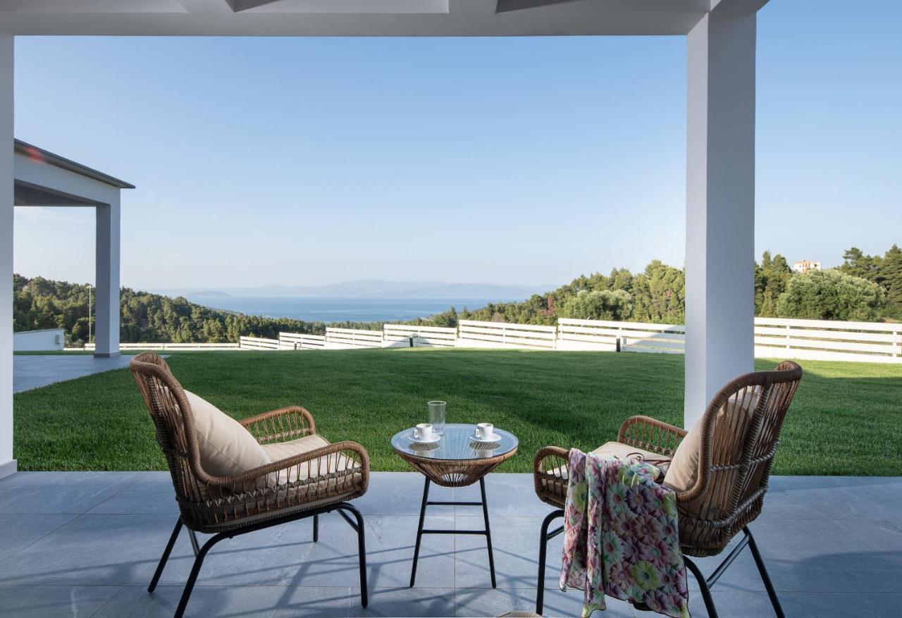 Terra Olivia Luxury Villas And Suites Paliouri Esterno foto