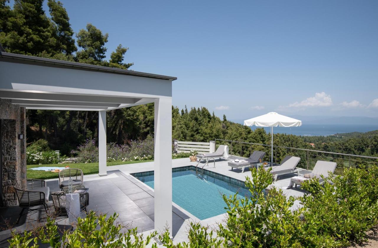 Terra Olivia Luxury Villas And Suites Paliouri Esterno foto