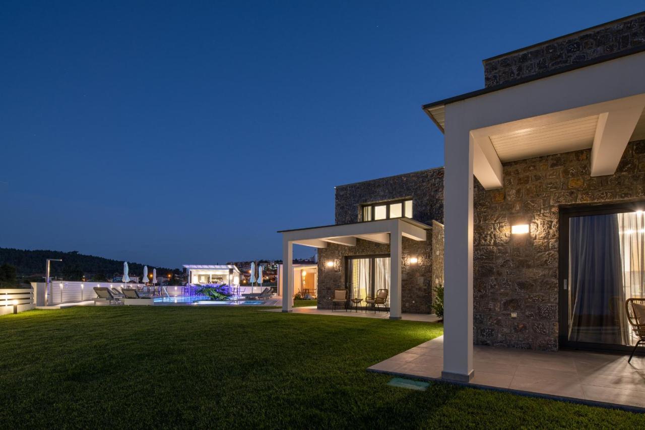 Terra Olivia Luxury Villas And Suites Paliouri Esterno foto