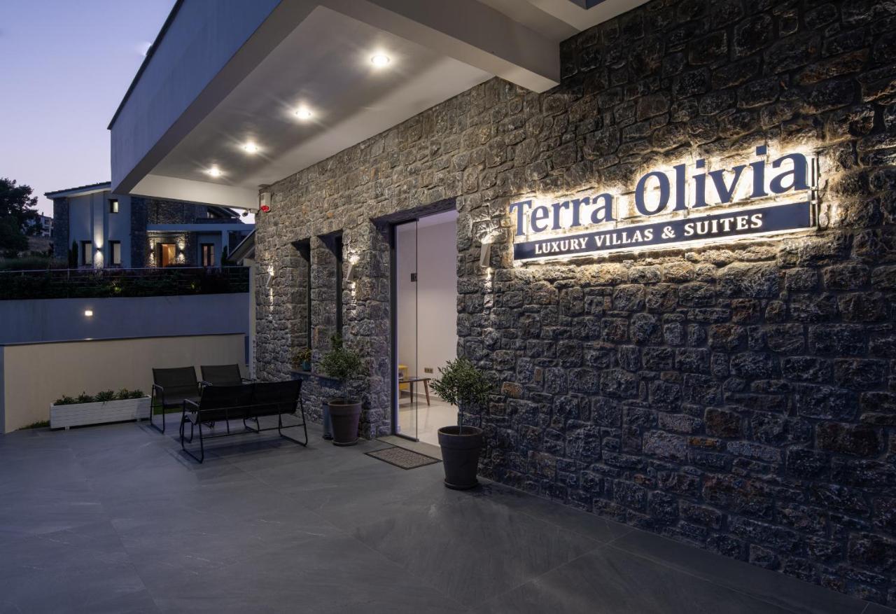 Terra Olivia Luxury Villas And Suites Paliouri Esterno foto