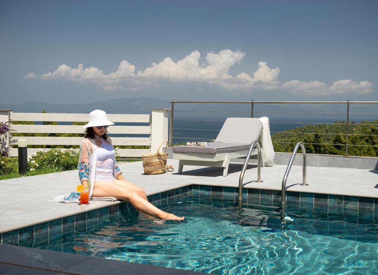 Terra Olivia Luxury Villas And Suites Paliouri Esterno foto